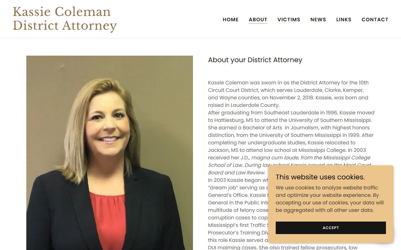 Wayne County district attorney biography criminal court records